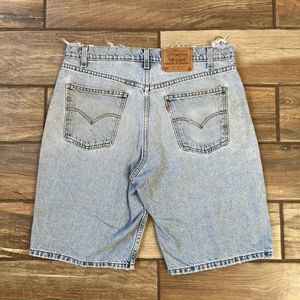 Vintage levi's orange tab 550 denim jorts